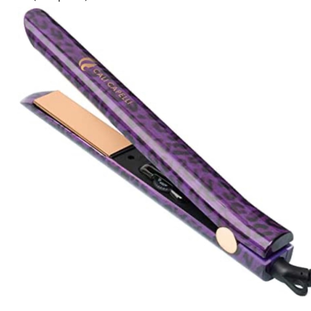 Leopard print flatiron